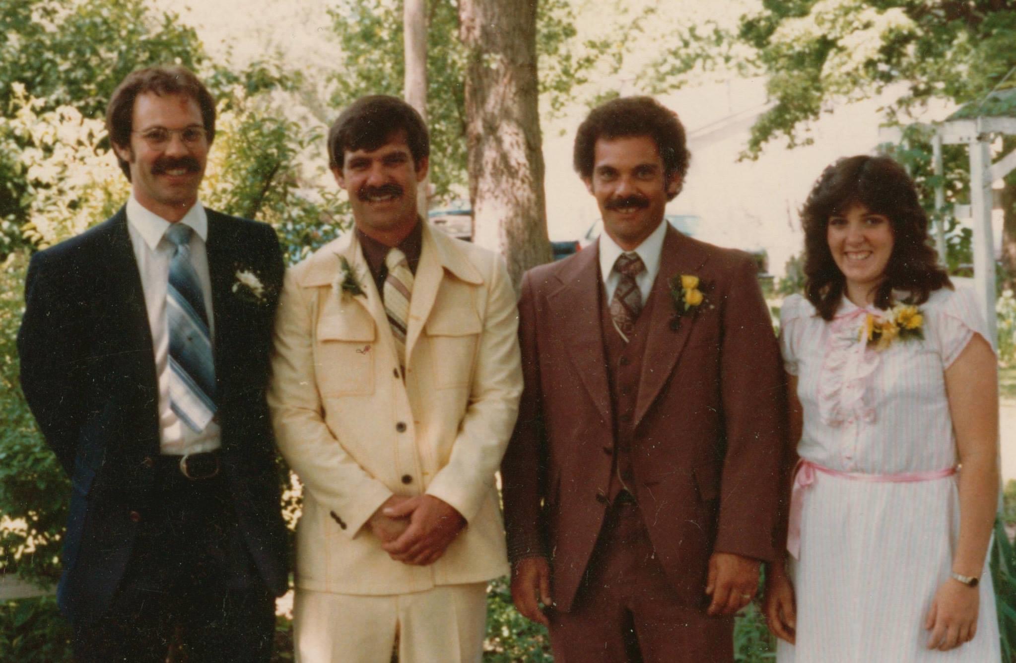 Siblings-Curt, Tom, Bill and Linda