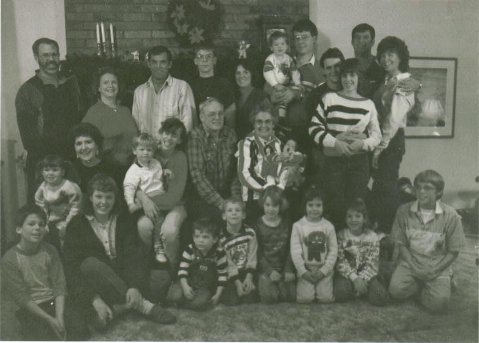 Musgrave Family Christmas in Arkansas, 1990ish