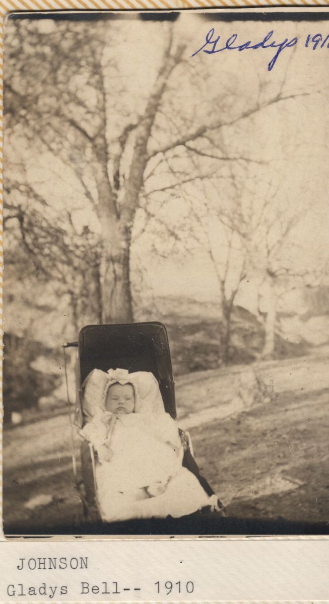 Gladys baby picture. Born 1910