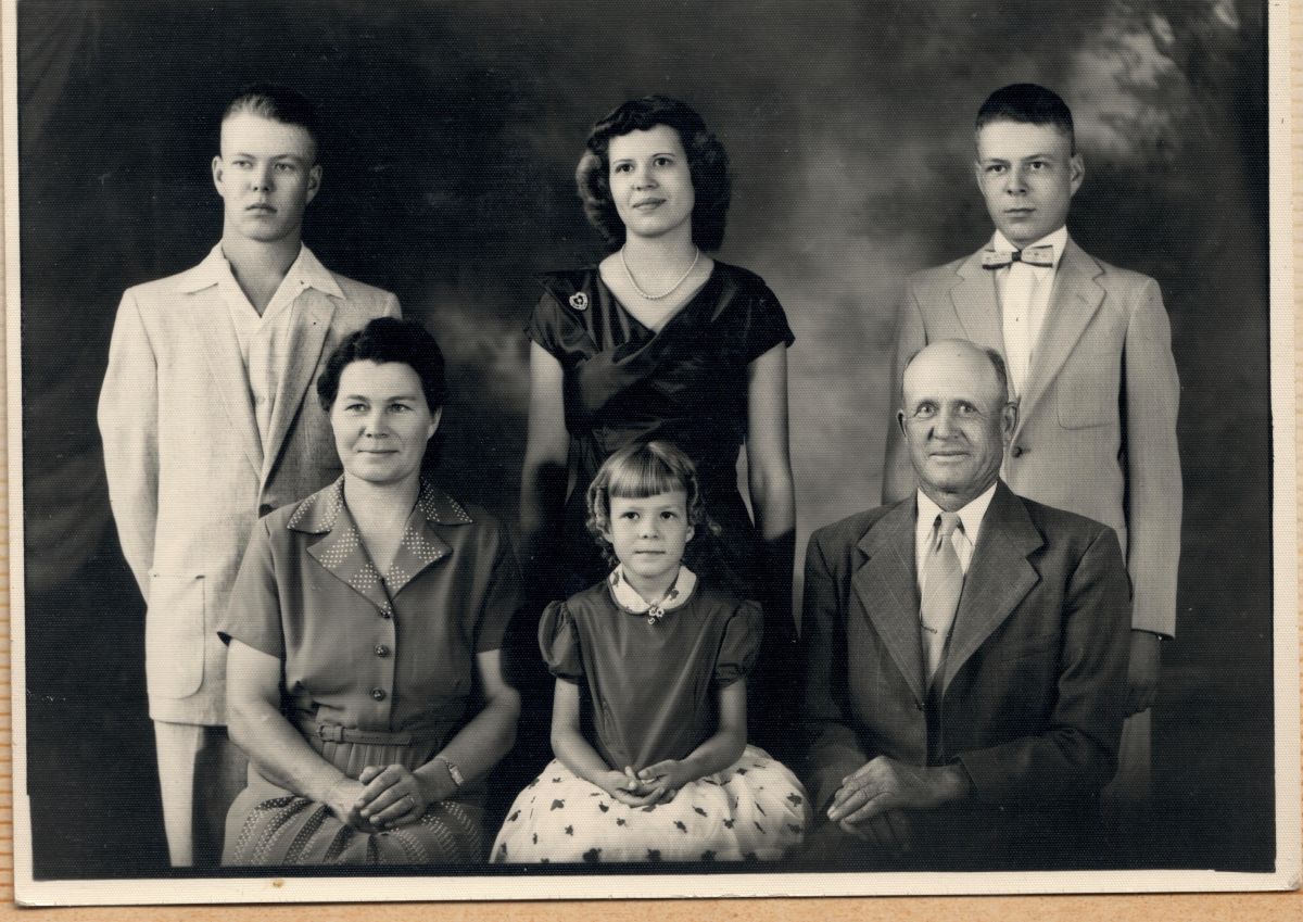 F.R.-Gladys, Virginia, Andrew/B.R.-Louis, Mary, Glenn